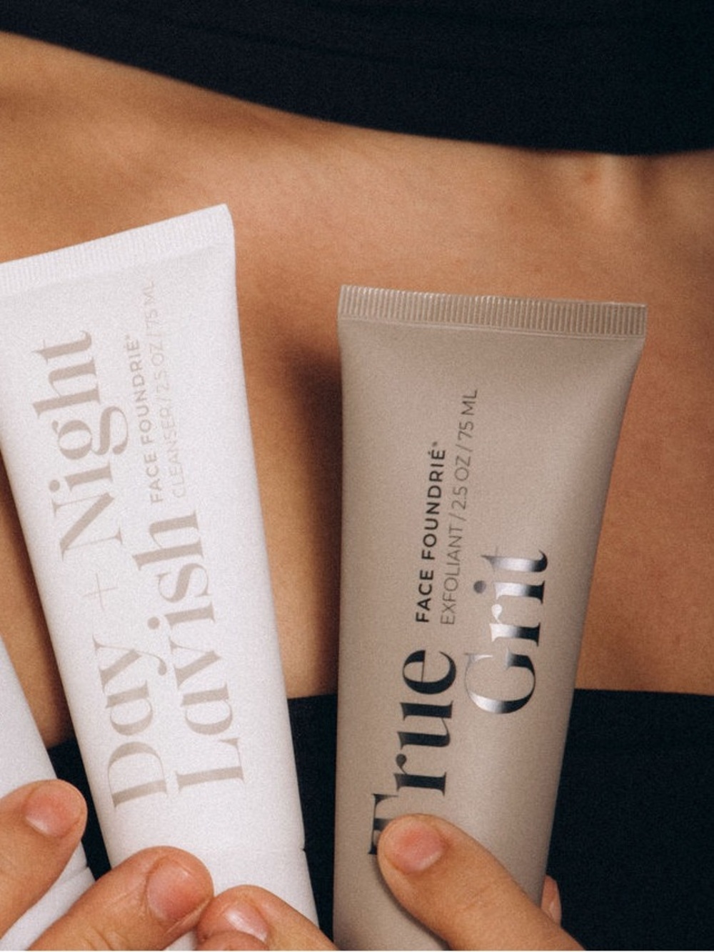 Day + Night Lavish & True Grit Face Foundrie Cleansers (2) new